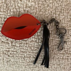 “Laura Mercier” Red Lips Charm  NWOT